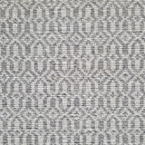 Berlin rug in geometric design in dark grey