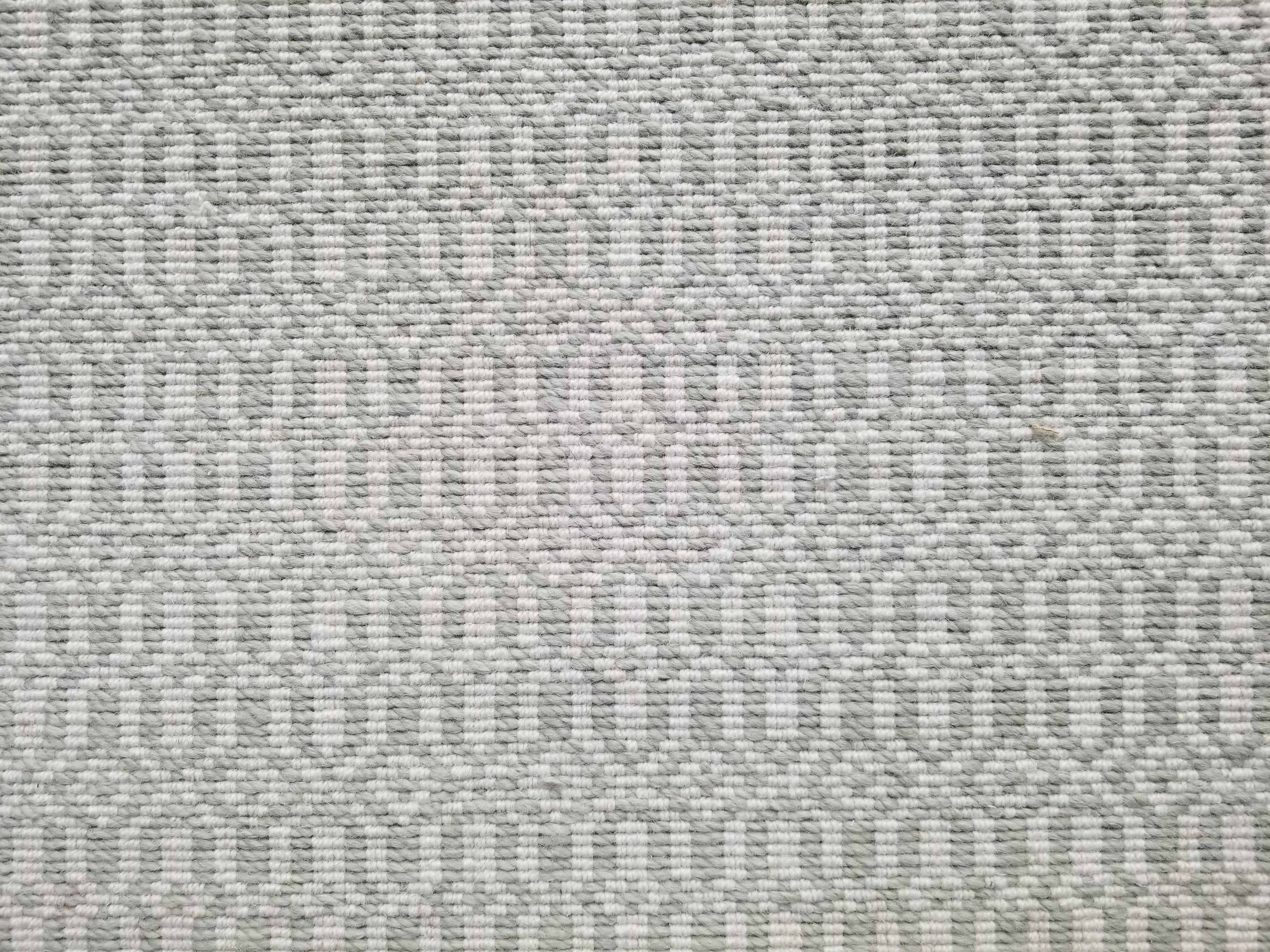 Berlin rug in geometric design in sage