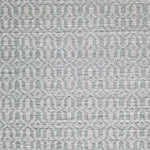 Berlin rug in geometric design in blue green