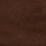 Detail of velvet fabric yardage in dark brown.