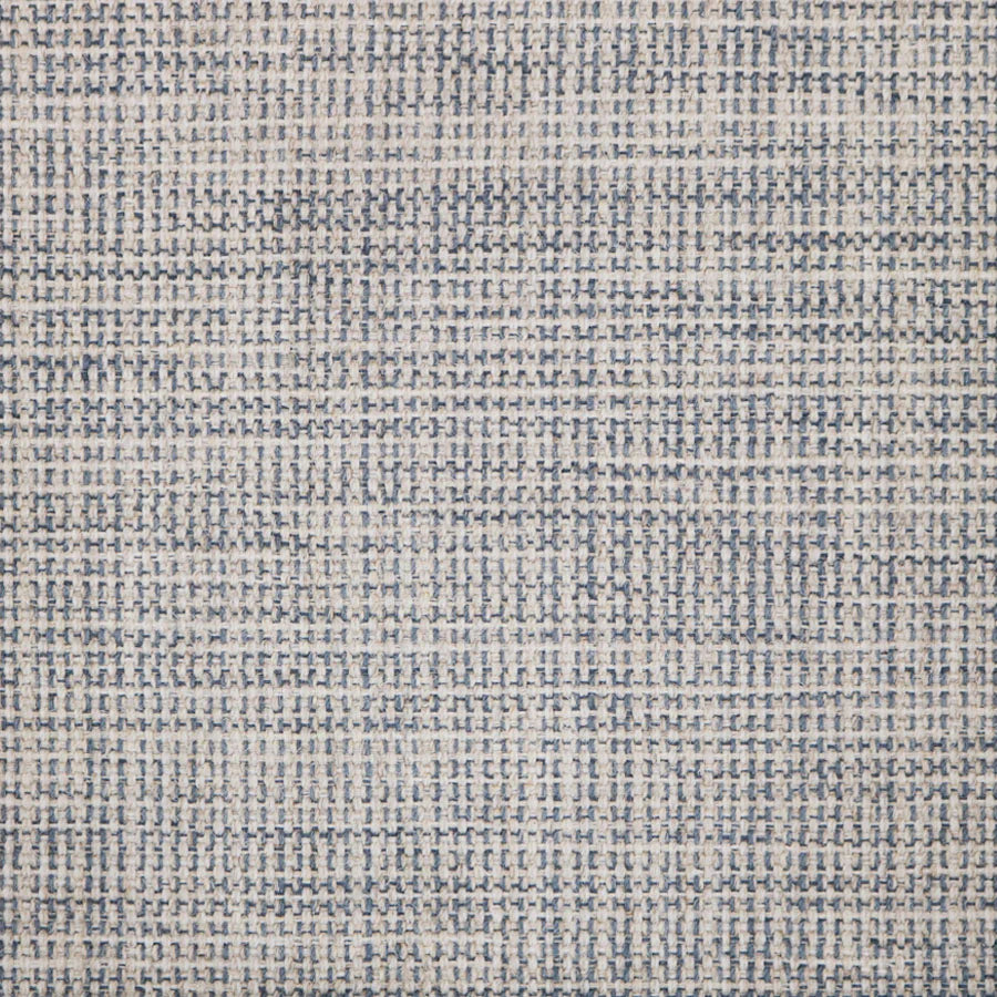 Broadloom carpet swatch in a textured pattern in a blue design