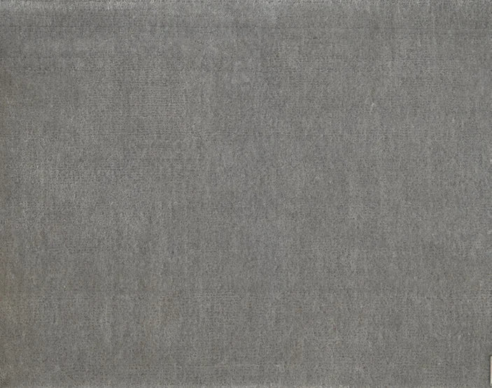 Broadloom carpet swatch in a solid pattern in a dark grey design