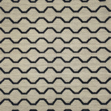 Pattern of black zigzag lines on a beige background
