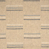 Broadloom carpet swatch stripe design in blue