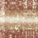 Detail of fabric in a textural ombré print in brown on a cream field.