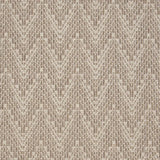 Broadloom carpet swatch herringbone design in grey tan