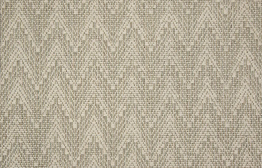 Broadloom carpet swatch herringbone design in light khaki