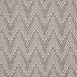 Broadloom carpet swatch herringbone design in dark grey