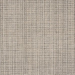 Broadloom carpet swatch in a striped pattern in a dark grey neutral design