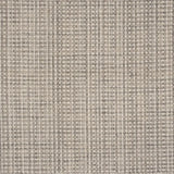 Broadloom carpet swatch in a striped pattern in a dark grey neutral design