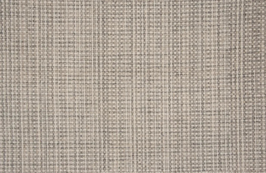 Broadloom carpet swatch in a striped pattern in a dark grey neutral design