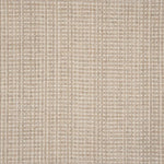 Broadloom carpet swatch in a striped pattern in a cream neutral design