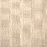 Broadloom carpet swatch in a striped pattern in a yellow cream design