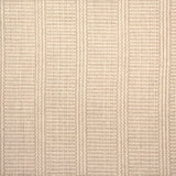 Broadloom carpet swatch in a striped pattern in a yellow cream design