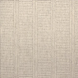 Broadloom carpet swatch in a striped pattern in a light grey design