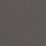 Diamond geometric flatweave runner in grey