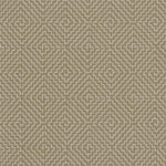 Diamond geometric flatweave runner in sand