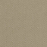 Diamond geometric flatweave runner in sand