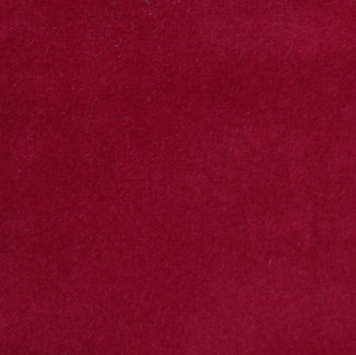 Solid red velvet