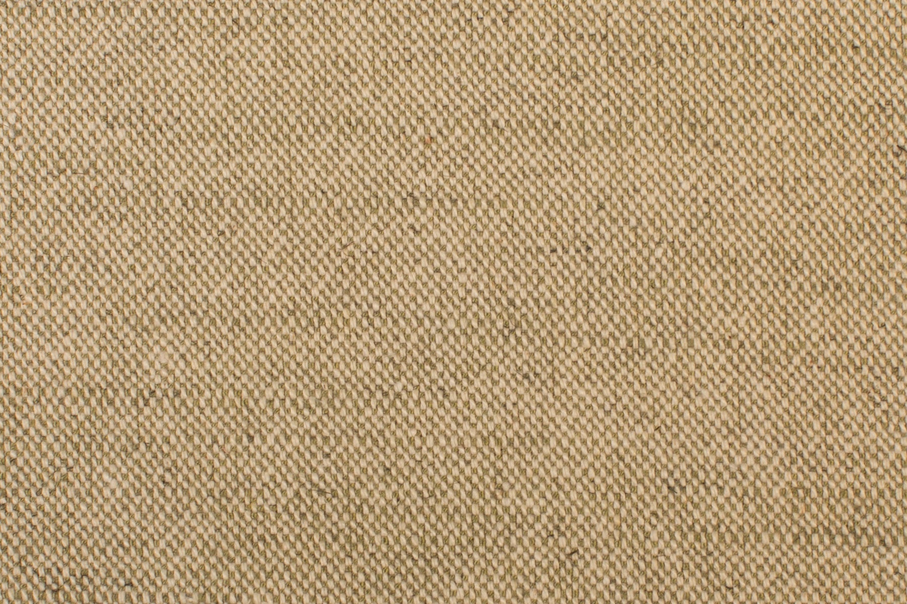 Detail of woven fabric yardage in textured tan and brown.