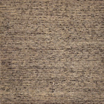 Textured beige and brown flatweave rug