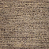 Textured beige and brown flatweave rug