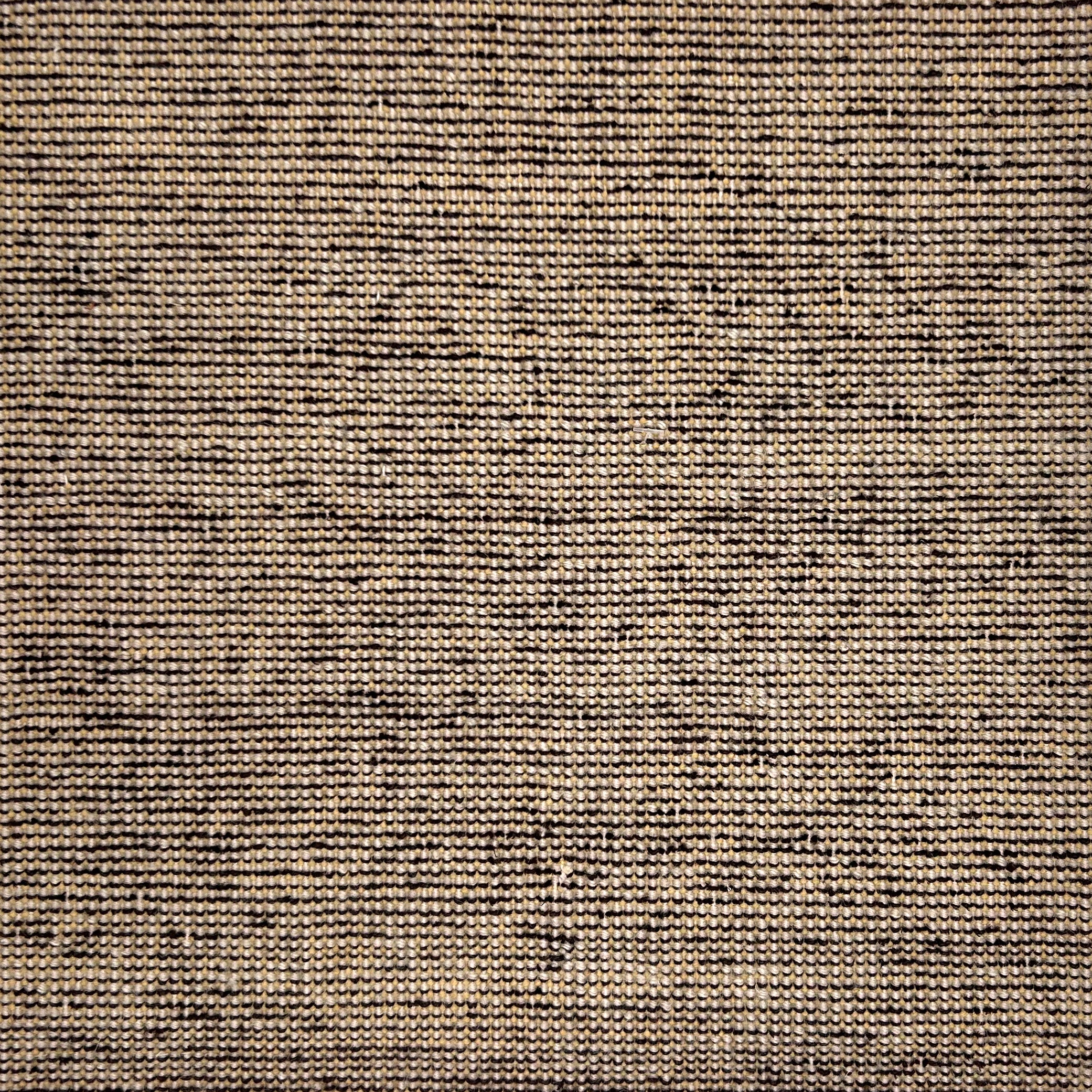 Textured beige and brown flatweave rug
