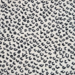 Broadloom carpet swatch textured design in black white