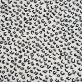 Broadloom carpet swatch textured design in black white