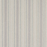 Striped flatweave runner in grey and white