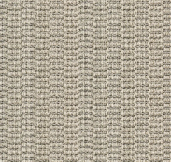 Broadloom carpet swatch textured design in white black