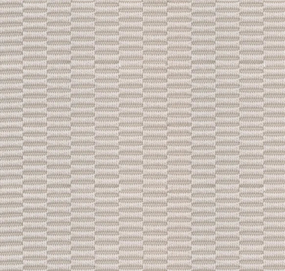 Broadloom carpet swatch textured design in white