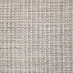 Broadloom carpet swatch in a textured pattern in a grey white design