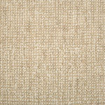 Textured loop carpet in beige.