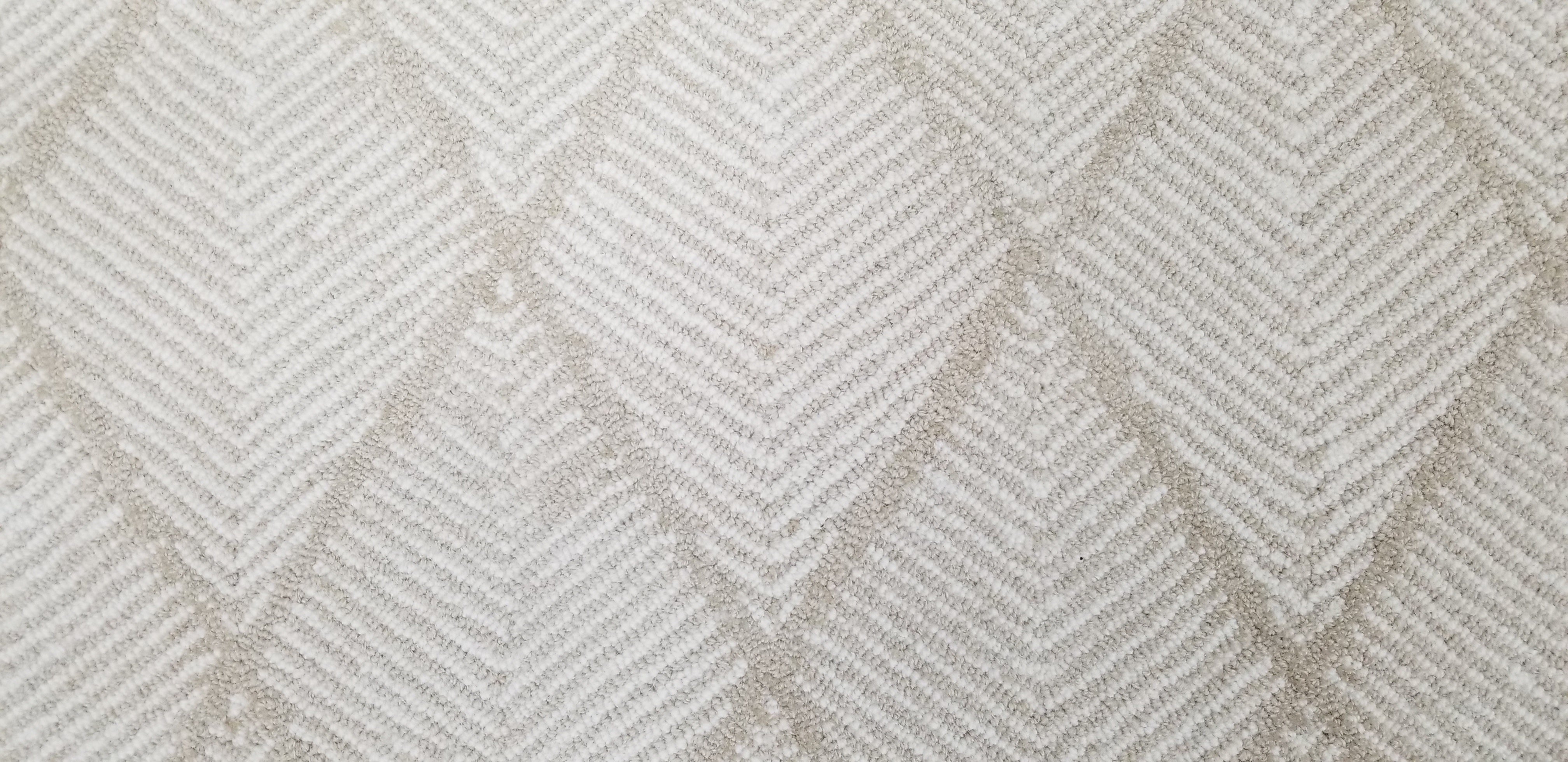 Berlin rug in diamond design in beige