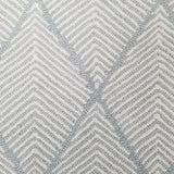 Berlin rug in diamond design in light blue