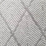 Berlin rug in diamond design in dark grey