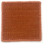 Flatweave dhurrie sample in orange