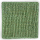 Flatweave dhurrie sample in green