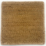 Flatweave dhurrie sample in tan
