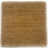 Flatweave dhurrie sample in tan