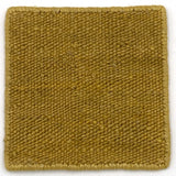 Flatweave dhurrie sample in yellow