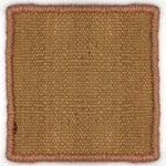 Flatweave dhurrie sample in clay pink