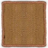 Flatweave dhurrie sample in clay pink