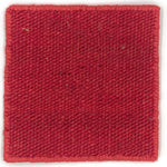 Flatweave dhurrie sample in red