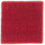 Flatweave dhurrie sample in red