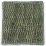 Flatweave dhurrie sample in green