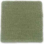 Flatweave dhurrie sample in aqua green