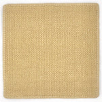 Flatweave dhurrie sample in ecru