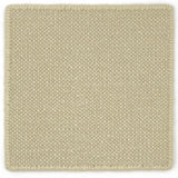 Flatweave dhurrie sample in ivory